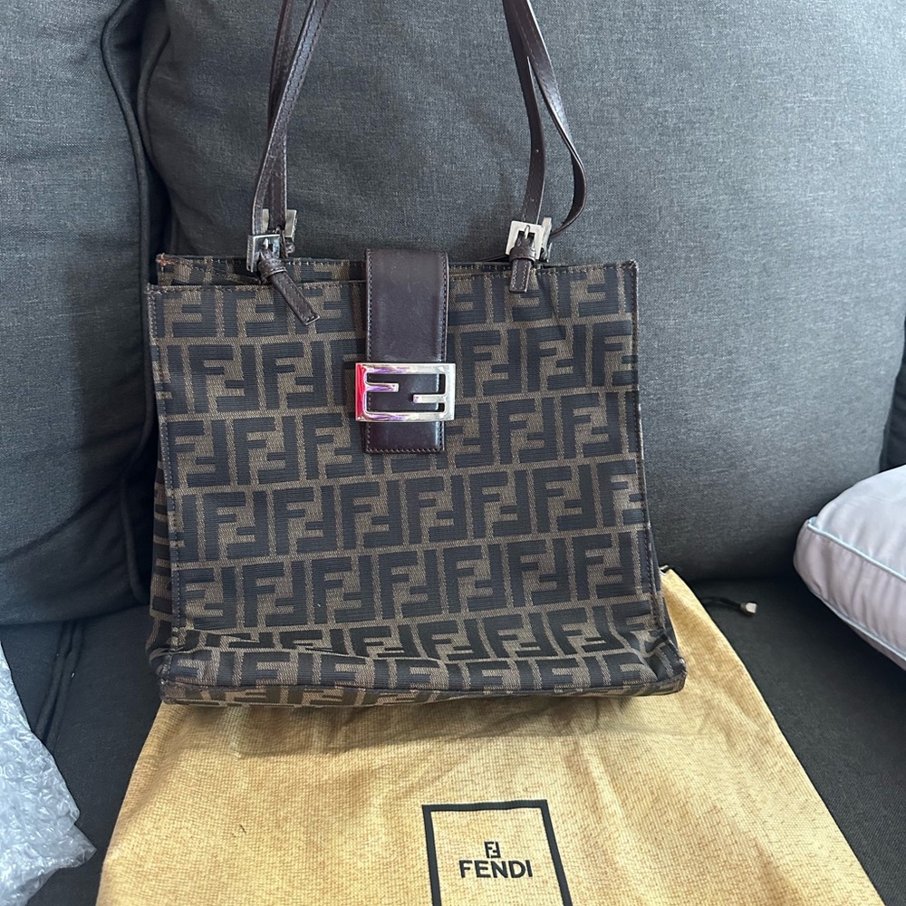 “Preloved” Fendi Zucca Brown Monogram shoulderbag